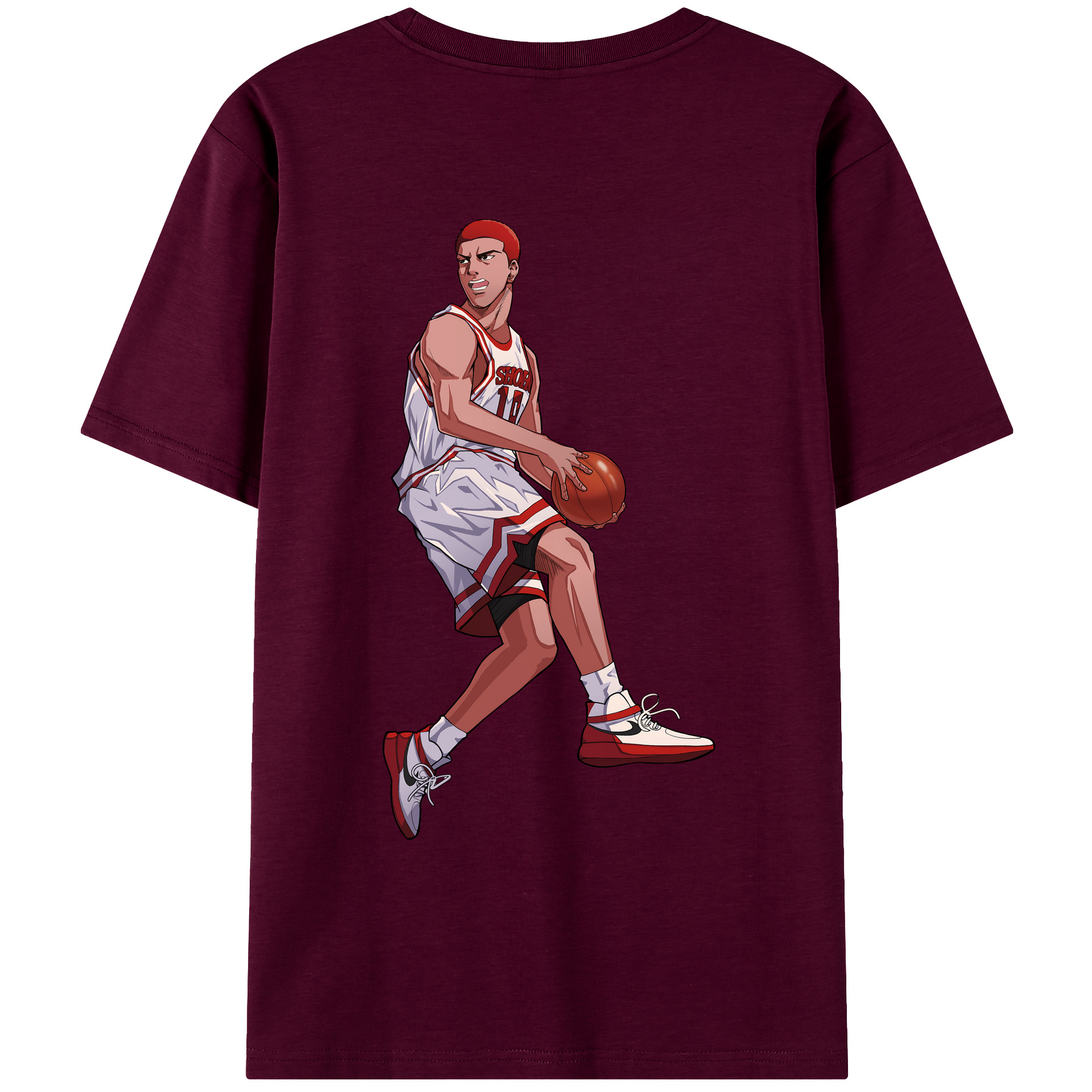 （画像用） SLAM DUNK／スラムダンク レディース半袖Tシャツ(バックプリント)
